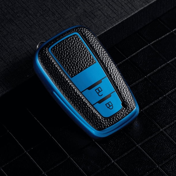 1pc Auto Leather TPU Car Key Cover Case For Toyota Prius Camry Corolla C-HR RAV4 Prado 2018 Keychain Accessories