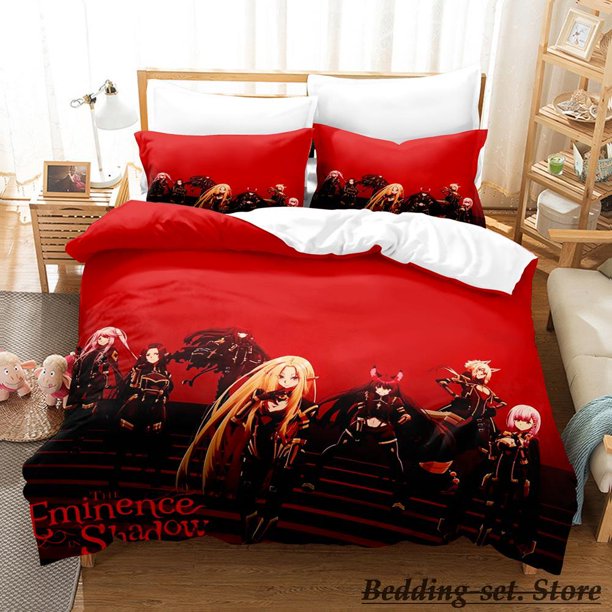 The Eminence in Shadow Bedding Set Bed Set Adult Kid Bedroom Duvetcover SetsBed