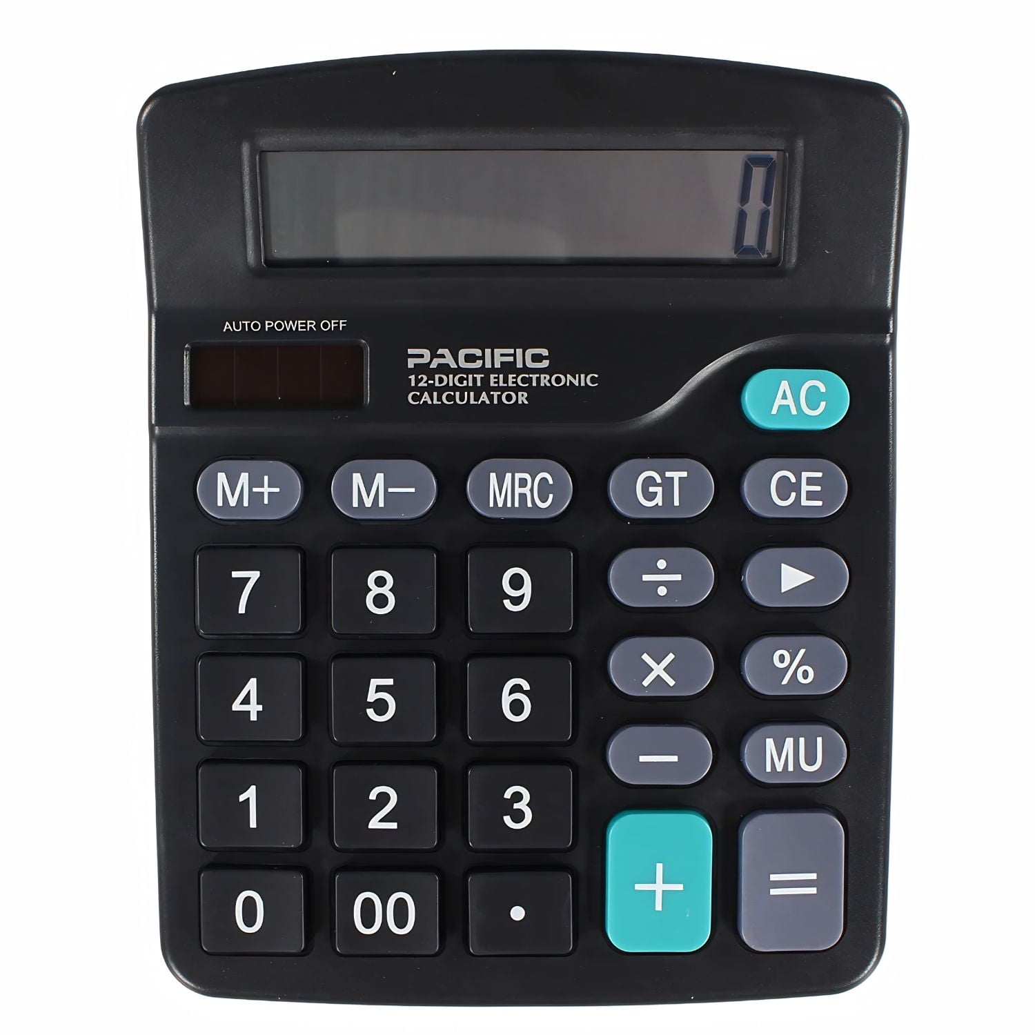 Pacific Cycle - Calculadora Electrónica 12 Dígitos Oficina Escolar - Ps