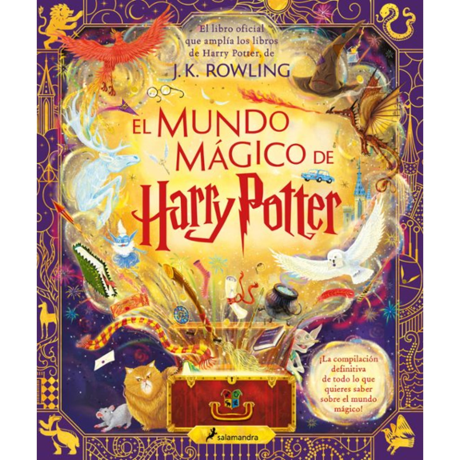 Salamandra Infantil Y Juvenil - Libro El Mundo Magico De Harry Potter