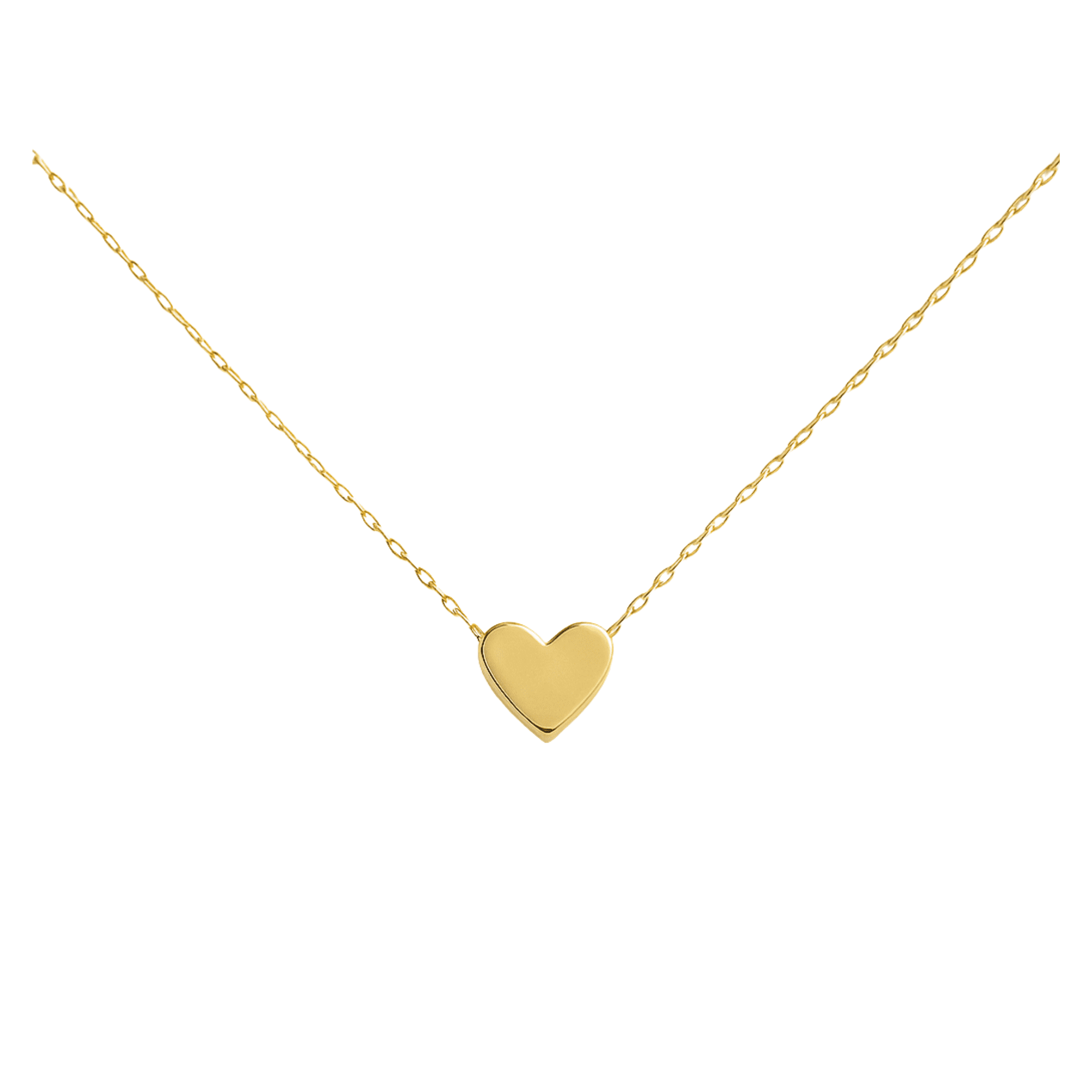 Joyas Adonis - Collar En Acero Punto De Luz Corazón