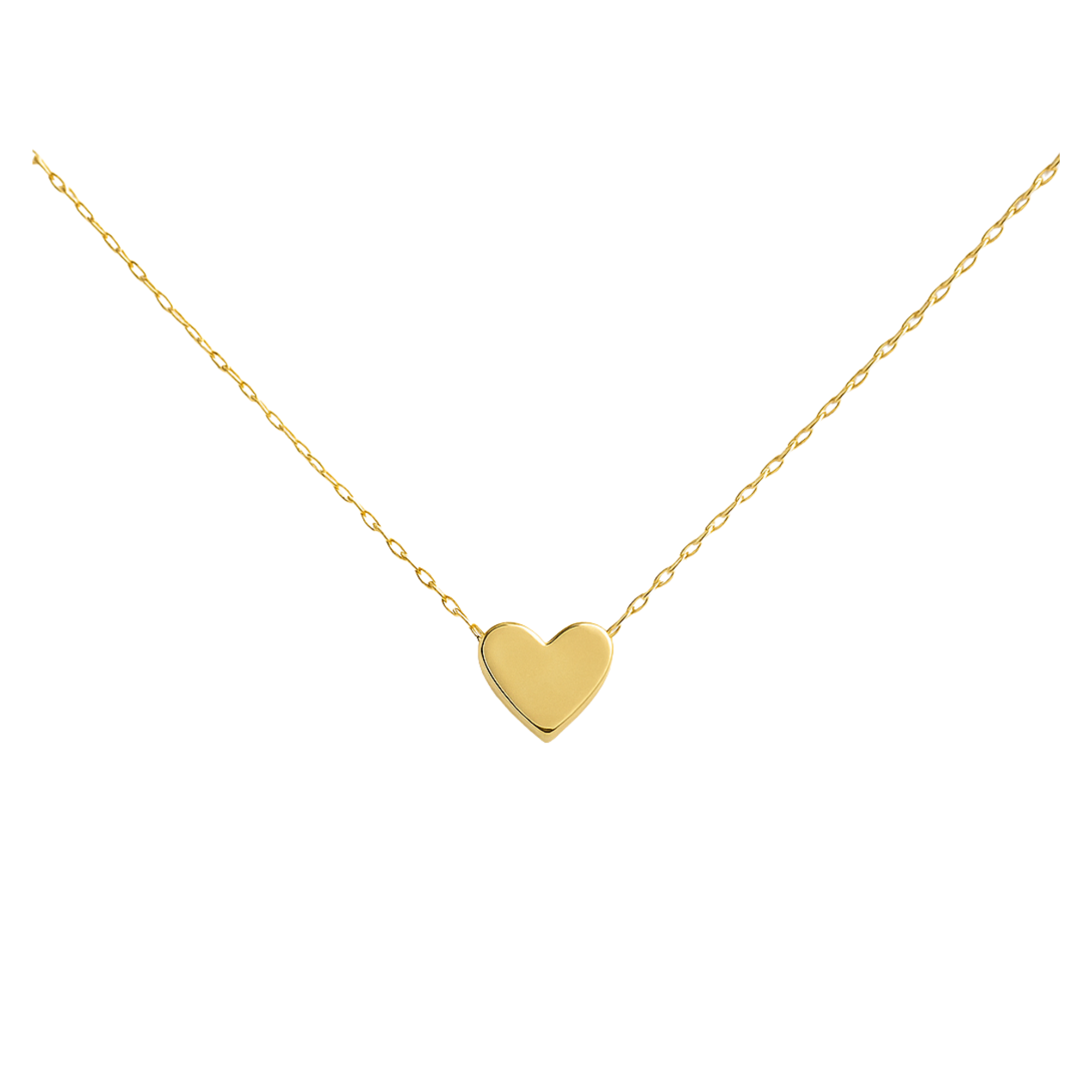 Joyas Adonis - Collar En Acero Punto De Luz Corazón