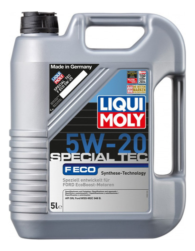 Liqui Moly - Aceite Motor Special Tec F Eco 5W-20 5 Lt