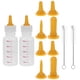 thumbnail image 1 of Juego de 2 botellas de agua para mascotas, gatos y lactancia, dispositivo de lactancia para recién nacidos., 1 of 6