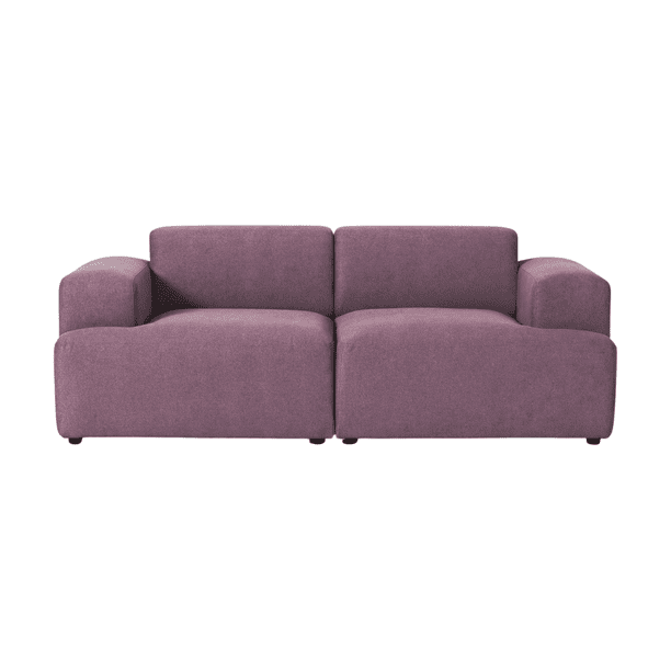 Sofa Gaspar 2 Cuerpo Lavanda