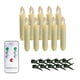 thumbnail image 2 of Velas Cónicas LED, Velas Sin Llama Para Mesa De Navidad, Interior Y Exterior, 7 Botones, 10 Uds., 2 of 3