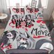 thumbnail image 1 of Helluva Boss 3 Pieces Bedding Sets Soft Comforter Sets Decor Bedroom Gifts, 1 of 5