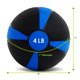 thumbnail image 2 of Balón medicinal pesado ProSourceFit para entrenamientos de cuerpo completo, 2 of 4