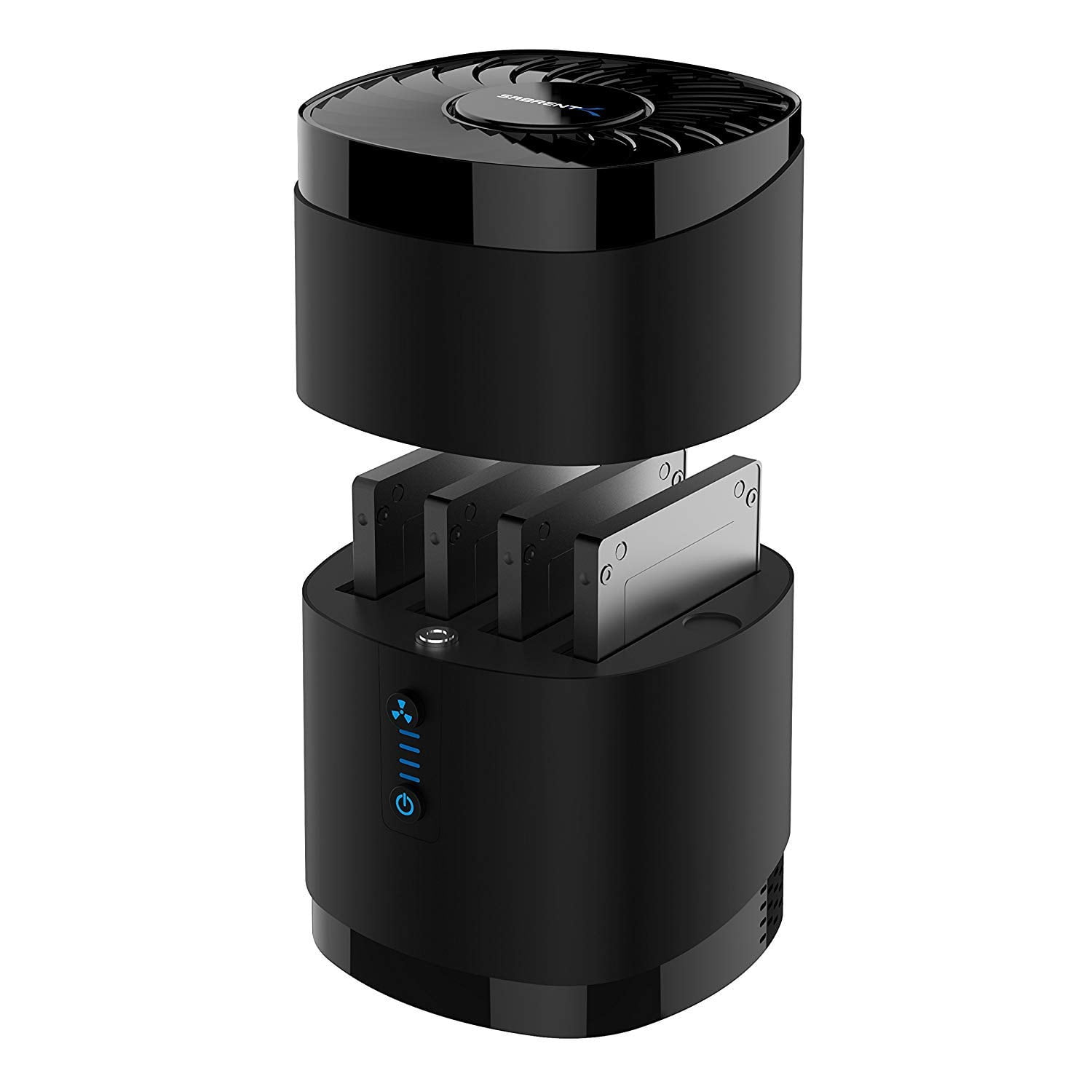 Estación De Acoplamiento Para Disco Duro/ssd Sabrent Usb 3.0 De 4 Compartimentos Y 2,5 Pulgadas