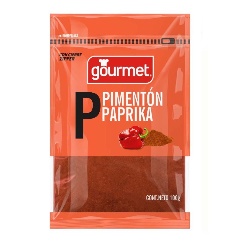 Pimentón Paprika Bolsa 100 g Gourmet