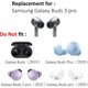 thumbnail image 2 of Eartips Silicona Samsung Galaxy Buds 3 Pro 6 Pares, 2 of 3
