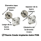 thumbnail image 3 of Aros Punto De Luz 6mm Titanio Astm F136 20g Tapa Seguridad, 3 of 3