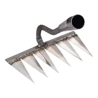 Ioensy - Jardinería Azada Vegetal Arado Plantación Granja Para Deshierbe Jardín 6 Dientes