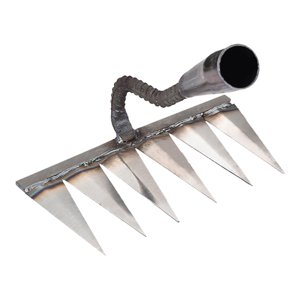 Ioensy - Jardinería Azada Vegetal Arado Plantación Granja Para Deshierbe Jardín 6 Dientes