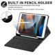 thumbnail image 4 of Funda con teclado KBCASE para iPad de 9ª, 8ª y 7ª generación 2021/2020/2019, 4 of 9