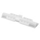 thumbnail image 1 of Snugger Prime-Line de plástico blanco mate de doble pliegue, 2 unidades, 1 of 3