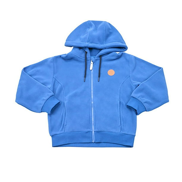 Poleron Niño Kids Polar Azul Corona