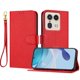 thumbnail image 1 of Funda Cartera para Motorola Moto Edge X50 Ultra Tarjetero Soporte Magnético y Correa Rojo, 1 of 5