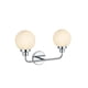 thumbnail image 2 of Aplique de Pared para Baño Living District Hanson de 2 Luces en Latón Negro 110V, 2 of 9
