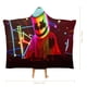 thumbnail image 2 of DJ Marshmello Manta Capa con Capucha Anti-Bolitas, Manta de Lana Ártica Suave, Manta Portátil de Felpa Ligera y Lujosa, Poncho para Siesta en Casa y Oficina, 100*130cm, 2 of 6