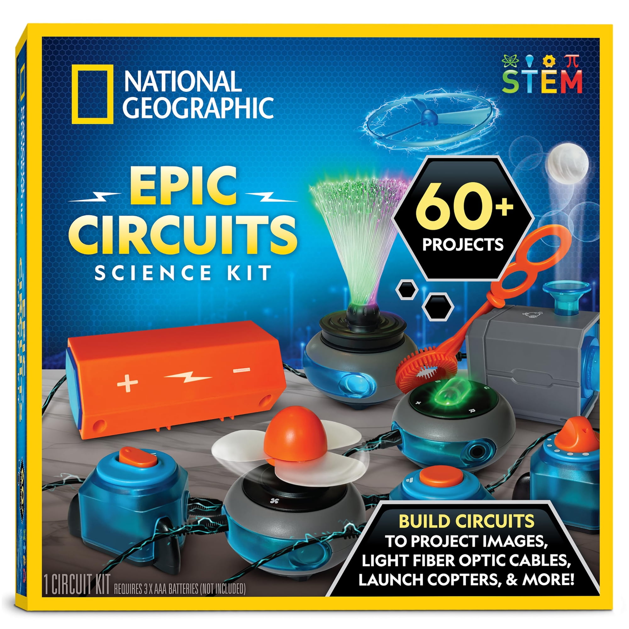 Blue Marble - Kit Electrónico National Geographic Circuit Maker Para Niños