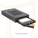 thumbnail image 2 of Rack móvil ICY DOCK de 2 compartimentos para HDD/SSD SAS/SATA de 2,5 pulgadas para 3,5 pulgadas, 2 of 8