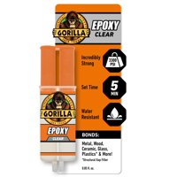 Jeringa Epoxy Gorilla Transparente De 2 Partes, 25 Ml, Juego De 5 Minutos