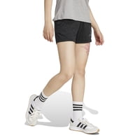 Pantalones Cortos Adidas Winners Sportswear Para Mujer Negro/Blanco