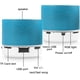 thumbnail image 3 of Mini altavoz Bluetooth inalámbrico portátil, altavoz estéreo recargable con graves superbajos IA y luces LED, 3 of 7