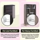thumbnail image 4 of Anclajes para muebles RORMGO antivuelco (6 paquetes) para proteger a los bebés, 4 of 8