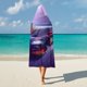 thumbnail image 5 of Coche de Carreras Manta Capa con Capucha Anti-Bolitas, Manta de Lana Ártica Suave, Manta Portátil de Felpa Ligera y Lujosa, Poncho para Siesta en Casa y Oficina, 100*130cm, 5 of 6