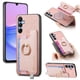 thumbnail image 1 of Funda Magnética Para Samsung Galaxy A15 Con Billetera Y Anillo Protector Resistente Rosa, 1 of 6