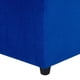 thumbnail image 3 of Pouf Cali 1c Felpa 30 Azul Rey, 3 of 5