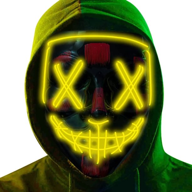 Mascaras Led la Purga Halloween