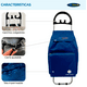 thumbnail image 2 of Carrito De Compras Plegable Glasgow 47 Litros  Blue, 2 of 7