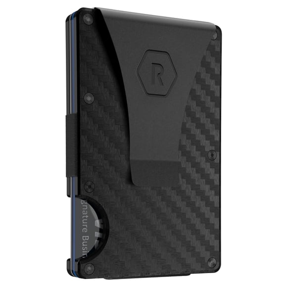 Billetera De Fibra De Carbono 3k Con Protección Rfid Para Hombre