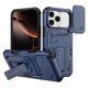 thumbnail image 1 of Funda Resistente para iPhone 15 Pro Max, Cubierta a Prueba de Golpes de Grado Militar con Protector Deslizante para Lente de Cámara, Soporte de 2 Vías, Antideslizante, Protección contra Caídas de, 1 of 8