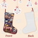 thumbnail image 3 of Calcetines de Navidad Desmarcar La Casa Búho 45cm x 32cm, 3 of 5