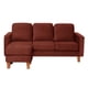 thumbnail image 3 of Seccional Venecia Intercambiable Tela Velvet Chocolate, 3 of 5