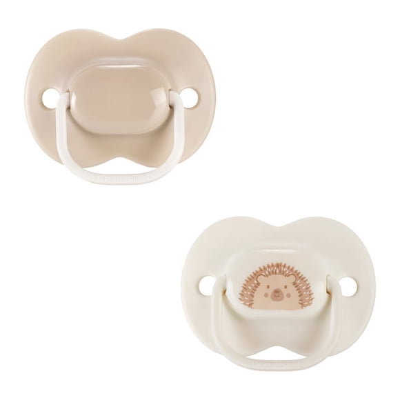 Chupete De Silicona 2 Unidades Anytime 0 6 Meses Beige