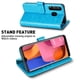 thumbnail image 1 of Premium Leather Wallet Case with Glass Screen Protector and RFID Blocking for Samsung Galaxy A71/A54/A53/A52/A52s/A51/A50/A30s/A34/A33/A32/A23/A21/A20, 1 of 3