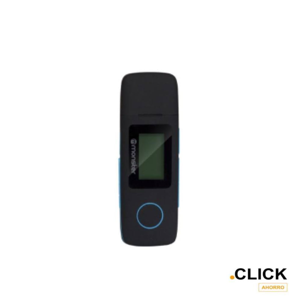 Monster Audio - Reproductor Mp3 Azul