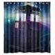 thumbnail image 1 of Cortina de ducha de Doctor Who, juego de cortina de baño con ganchos, tamaño 66 x 72 pulgadas, 1 of 3