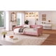 thumbnail image 3 of Twin Size Upholstered Daybed with 4 Support Legs, Rubine(Old SKU DL001824), 3 of 3
