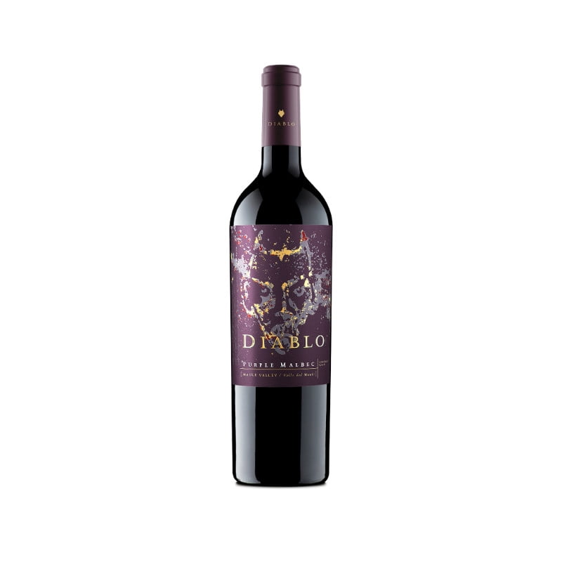 Vino Tinto Diablo Purple Malbec 13.5° Botella