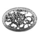 thumbnail image 3 of NORSE Medieval Vikiny Shield Symbol Broche Oval Celtic Shad Swal Suéter Pin 2, 3 of 5
