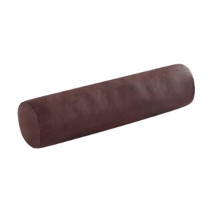 Bothyi - Almohada Cervical Para Dormir, Soporte Cervical, Almohada Cilíndrica Para Oficina, Viajes, Hogar, Marrón Oscuro