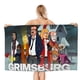 thumbnail image 1 of Grimsburg Toalla de playa de secado rápido con diseño temático, regalo para mujeres y niñas, ideal para cumpleaños, fans, amantes de la música, uso en la playa o al aire libre, 78 × 180 cm, 1 of 6