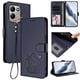 thumbnail image 2 of Xiaomi Redmi 17 4G/5G Funda Billetera con Estampado de Gato, Azul, 2 of 6