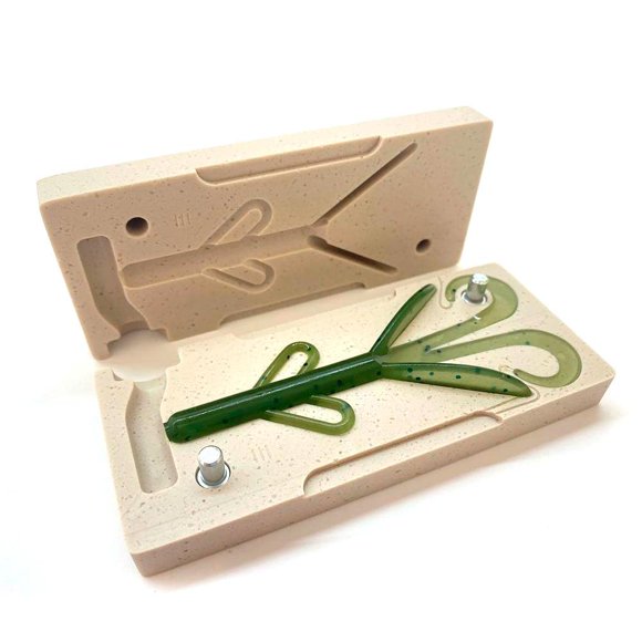 Molde Smedioks de plástico Zoom Brush Hogs de 10 cm